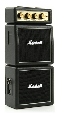 MARSHALL MS4 MINI AMPLIFICADOR PARA GUITARRA A BATERIA 2 WATTS