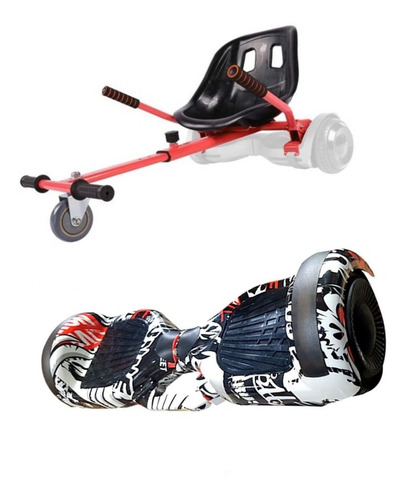 Carro Hover Kart Para Patineta Smart Balance