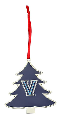 Villanova Wildcats - Adorno De Navidad De Metal Con Forma De