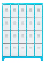 Comprar Lockers Metalicos 20 Puertas 1,85x1,28x52!!! Cierre Candado!