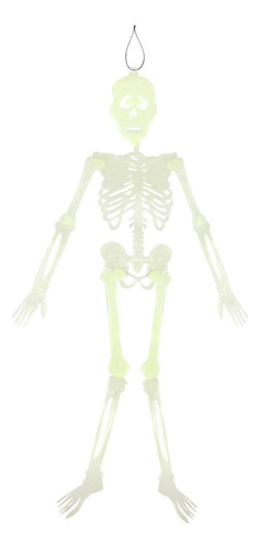 Esqueleto Fluo 90 Cm Halloween Decoracion