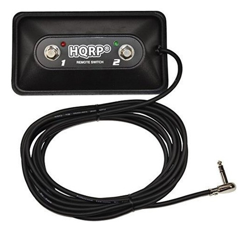 Hqrp - Pedal Para Amplificador De Guitarra Con 2 Botones Par