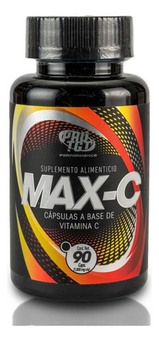 Protgt Max-c Vitamina C 90 Caps Sin Sabor