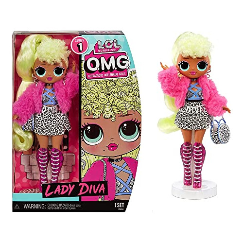 Lol Sorpresa Omg Lady Diva Fashion Doll?? Gran Regalo...