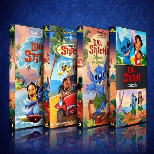 Stitch Colección 4 Películas En Dvd