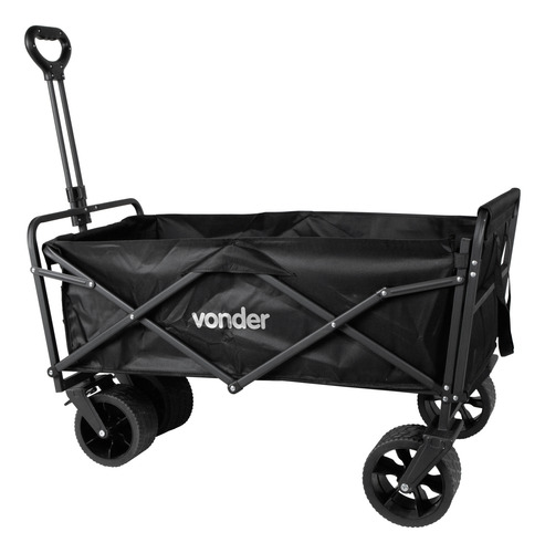 Carrinho Para Carga Ferramentas 75kg Vonder Com Rodas