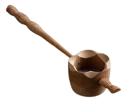 Coador De Chá De Bambu, Infusor De Chá De 18,4 Cm X 4,2 Cm