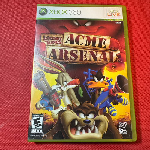 Looney Tunes Acme Arsenal Xbox 360 Original