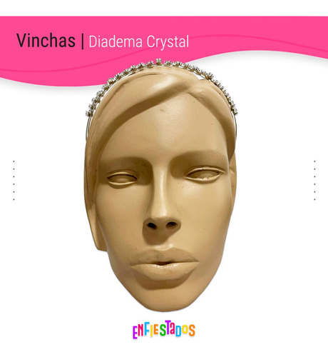 Corona Diadema Tiara Cristal Fiesta De Disfraces