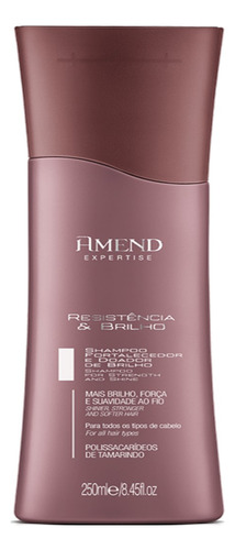 Amend Expertise ResistĂȘncia & Brilho Shampoo Doador Brilho