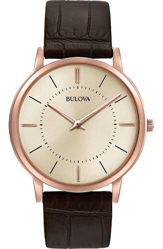 Reloj Bulova Classic Ultra-slim Original Para Hombre  97a126