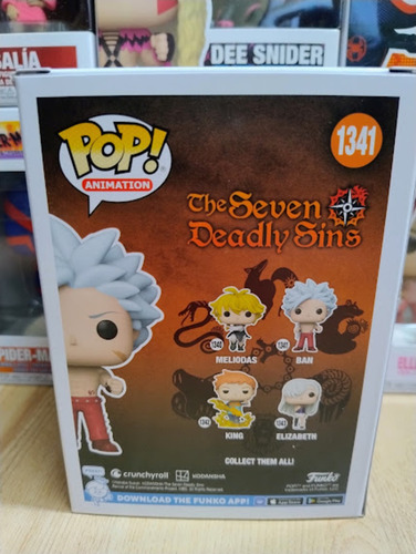 Funko Pop Anime: Los Siete Pecados Capitales - Ban #1341