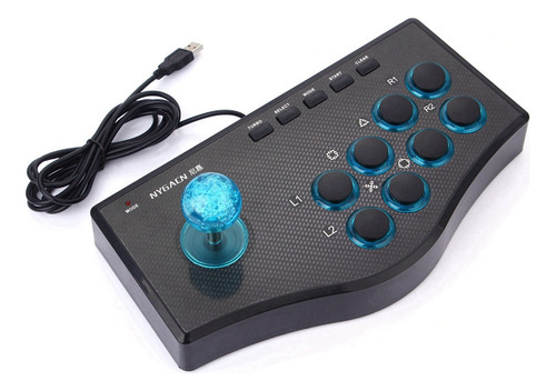 2 Mandos De Juego Con Cable Game Rocker Usb Arcade Joystick