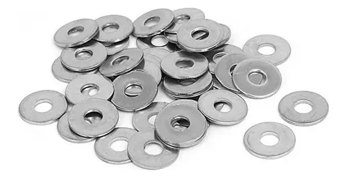 comprar Arandela Plana Hierro Cincada 1\u002F8 (3mm) X 100 Unidades