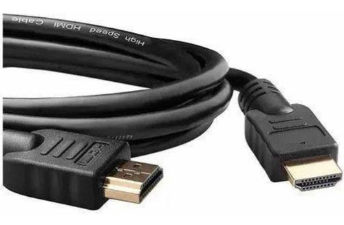 Imagem 2 de 2 de Cabo Hdmi Ponta Dourada 4k Resistente