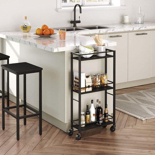 Juego De 2 Sillas De Bar Con Reposapiés, Taburetes De Bar, C