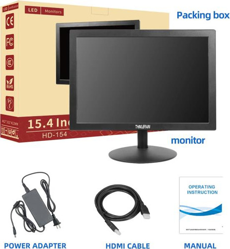 Monitor De Escritorio Para Pc De 15 Pulgadas