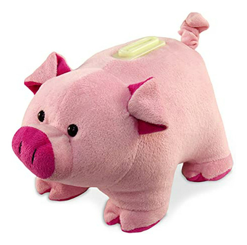 Puzzled Pig Plush Huggie B