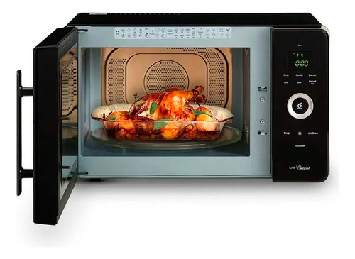 Microondas Whirlpool Con Grill 27 Lts Black C/ Convección