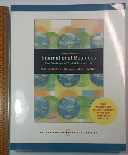 International Business, The Challenge Of Global Competition