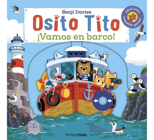 Osito Tito. ¡vamos En Barco!, De Davies, Benji. Editorial Timunmas, Tapa Dura, Edición 1 En Español, 2023