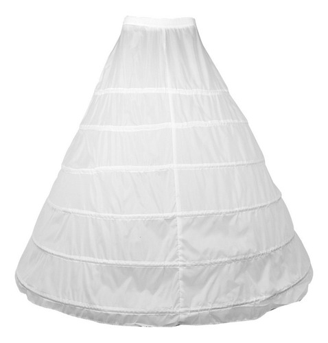 6 Aro Enagua De La Crinolina Hueso Vestido De Fiesta De
