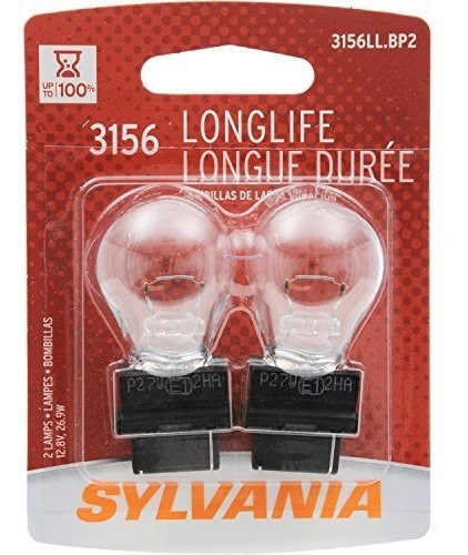 Sylvania 3156 Larga Vida Bombilla En Miniatura, (contiene 2 