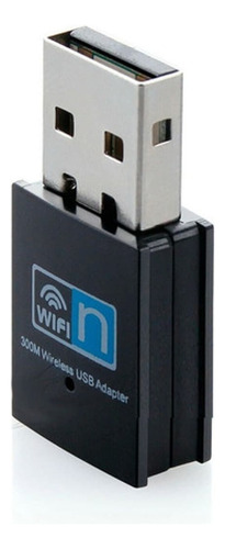 Adaptador Mini Usb Nano Red Inalámbrica Wifi 300mbps 802.11n