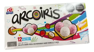 Galletas Arcoiris 12pz