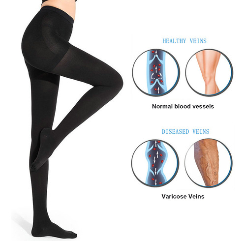 Pantimedias Para Aliviar El Dolor Lavable Varices Deportes E