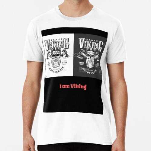 Remera Soy Camiseta Vikinga Algodon Premium 
