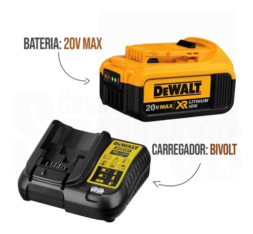 Imagem 3 de 10 de Chave De Impacto 20v Max Li Ion 3/4 Dcf897b-b3 C/bat Dewalt