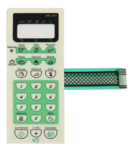 comprar Frente Membrana Microondas Eslabon Lujo Compatible Akl283 