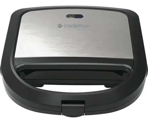 Sanduicheira Elétrica Cadence Toast & Grill Prime Inox Cor Inox/P...