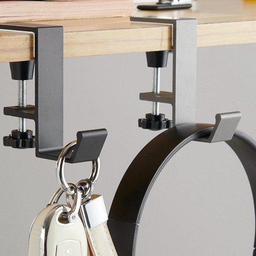 Percha Para Mochilas Escolares, Soporte Para Mesa, Negro