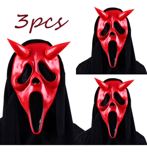 Máscara Para Cosplay Y Terror, Halloween, Ghostface Killer S