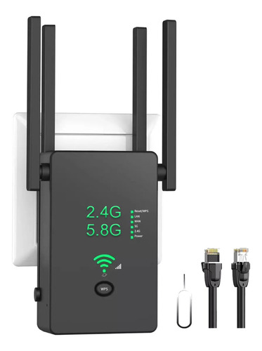 Repetidor Wifi Amplificador Señal 1200mbps 110/230v Wps