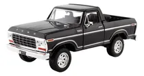 Comprar Ford Bronco 1978 Escala 1:24 Motor Max Negro S\u002Fcaja