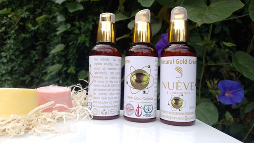 Crema Anti Arrugas Natural Con Oro 100ml Todo Tipo De Piel Todo Tipo De Piel Día/noche