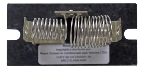 Resistência Cx Evap Universal 3 Vel. 3 P 24 Volts
