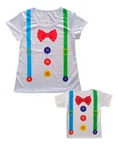 Comprar Camisetas Tal Mãe Tal Filho Ou Filha Palhacinhos Kit 2 Peças