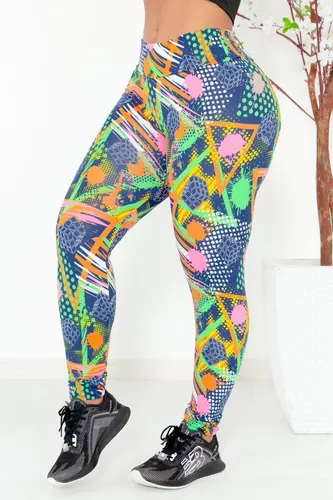 Calça Legging Moda Feminina Academia Fitness Cintura Alta