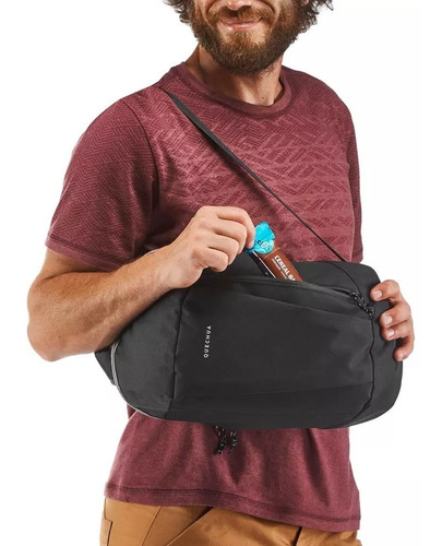 Mochila Quechua Trekking Nh 100 - 10l Negro