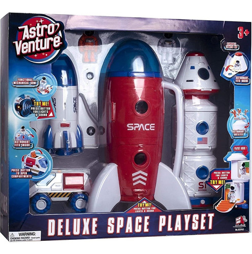 Astro Venture Juguete Espacial De Lujo, Lanzadera Espacial, 