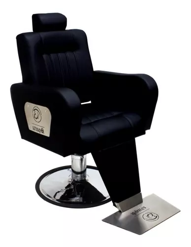 Cadeira de Barbeiro Sparta Reclinável Kixiki Fendi Perol
