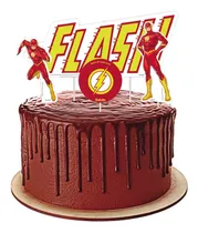 Comprar Flash  Topo Para Bolo  Aniversário Flash - Festcolor