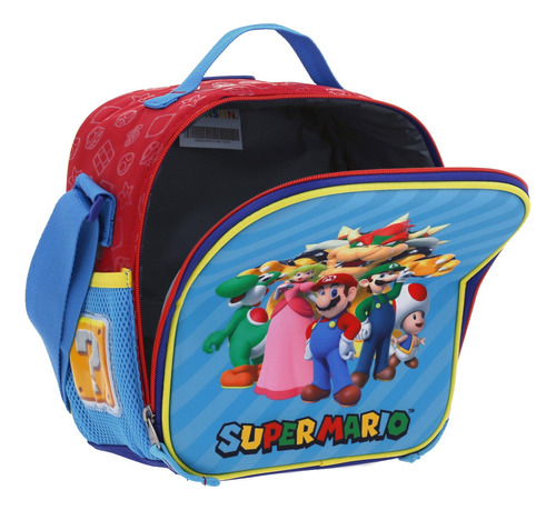 Lonchera Chenson Rojo Mario Bros Squat