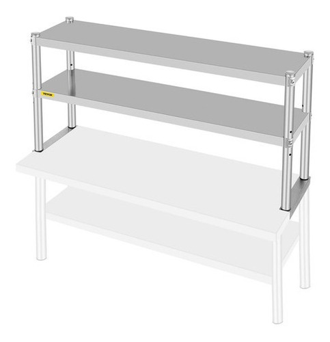 Estante Superior Doble, Estante Superior De Acero Inoxi...