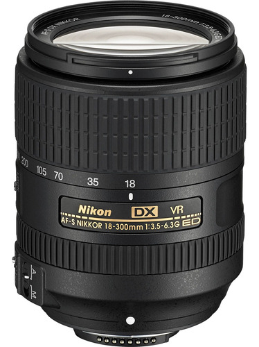 Nikon Af-s Dx Nikkor 18-300mm F/3.5-6.3g Ed Vr Lente