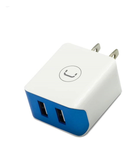 Cargador Usb Doble Pared 2.1a 5v Unno Tekno Pw5052wt Acme